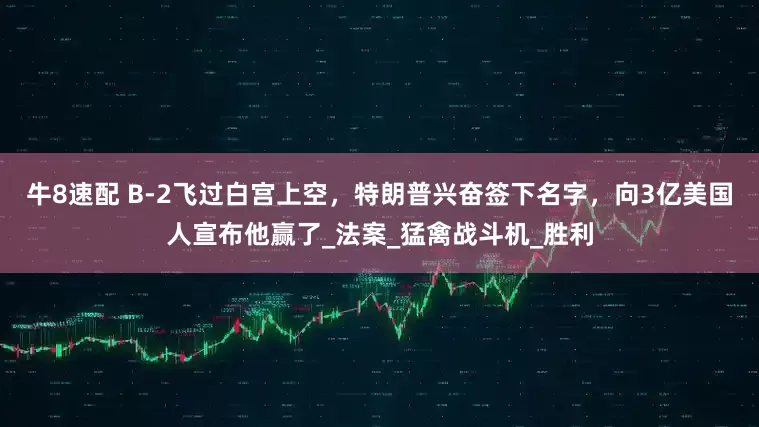 牛8速配 B-2飞过白宫上空，特朗普兴奋签下名字，向3亿美国人宣布他赢了_法案_猛禽战斗机_胜利